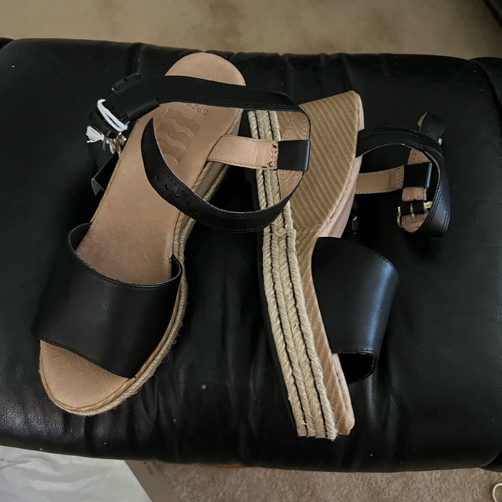 Sperry Plush Wedge Sandals